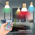 Smart Remote Control LED light bulbs Dimmable RGB